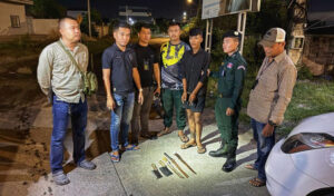 プノンペンで「YSK」と「アライン」ギャングのメンバーが計10人逮捕