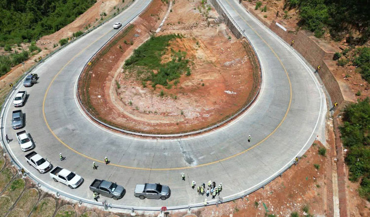 バッタンバンーコ・コンを結ぶ国道10号線が100%完成