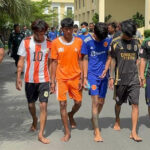 プノンペンで過去３日間の逮捕者たちの公開行進を実施