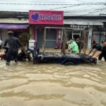 熱帯驟雨（スコール）　ポイペトが洪水に見舞われる