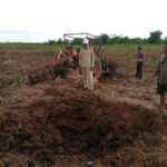 パイリン州の農民が耕作中に地雷で死亡