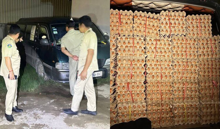 ベトナムからの違法鶏卵の密輸組織を摘発