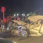 シハヌークビルの衝突事故で男性が死亡、妻が重傷