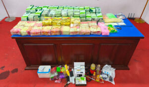 1月から5月にかけて麻薬容疑者10,487人を拘束し、1.78トンの麻薬を押収