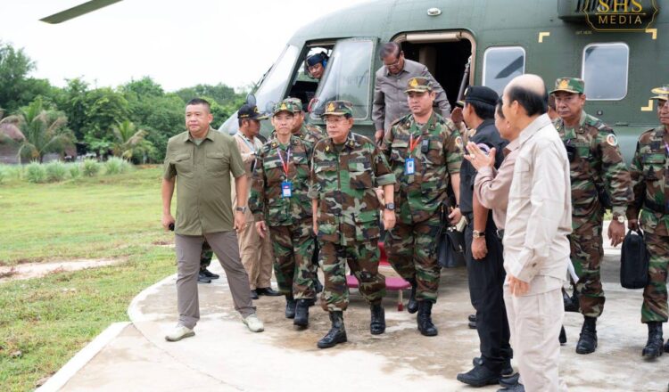 フン・セン議長、国境紛争以来初めてウドン・ミエンチェイを訪問