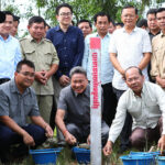 フナンテチョ運河建設でカンダル・タケオ州の境界を完了に