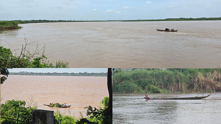 コンポンチャム州知事が洪水に備える