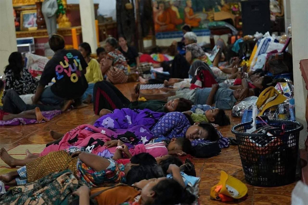 国防省が死傷者数を発表：タイ軍による死者13人、負傷者71人