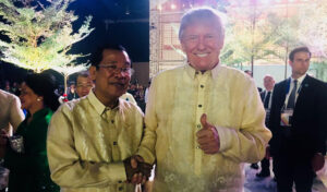 フン・セン上院議長 ドナルド・トランプ大統領の停戦提案に感謝