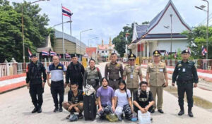 ポイペト　麻薬、不法滞在でタイ人を強制送還