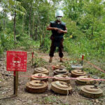 国境に地雷を埋設しタイ兵士が負傷したとのタイ報道を否定