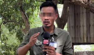 国境で村民のタイ軍への抗議活動のライブ配信 配信者の逮捕