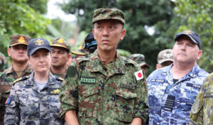 日本の駐在武官　紛争の続くウドンミアンチェイ州の国境紛争地を訪問