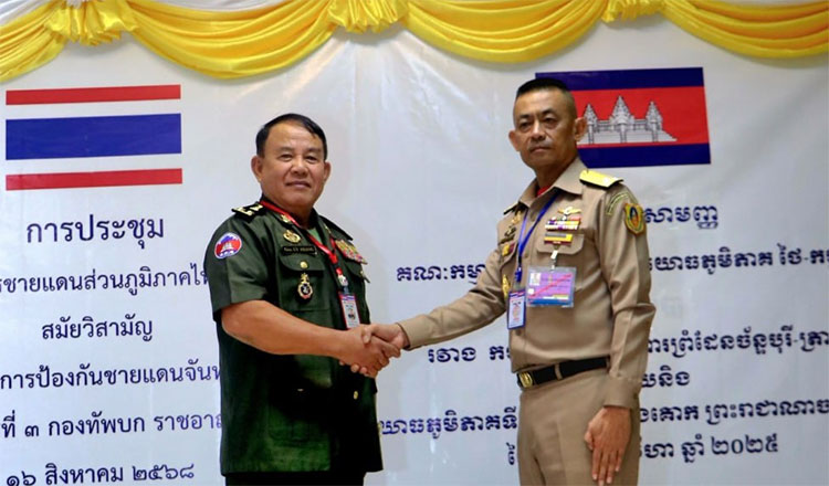 首相、カンボジア・タイ臨時国境会議の「前向きな成果」を歓迎