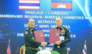 カンボジアとタイ、高官級会談で国境和平の約束を再確認
