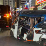 プノンペン　飲酒運転の中国人男の車が複数の車両に衝突