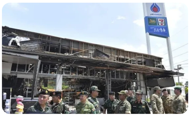 タイ軍兵士が地雷で負傷　カンボジア国境付近、停戦に影響の可能性