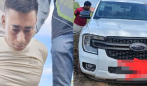 車のトランクで死体が発見され中国人を逮捕