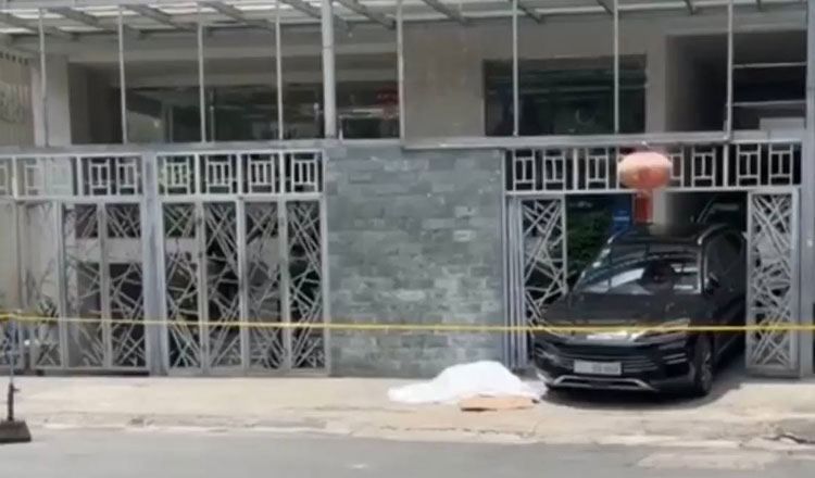 プノンペン　マンションから転落で外国人が死亡