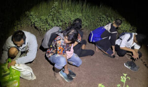 21人のタイ人を国境不法越境で逮捕