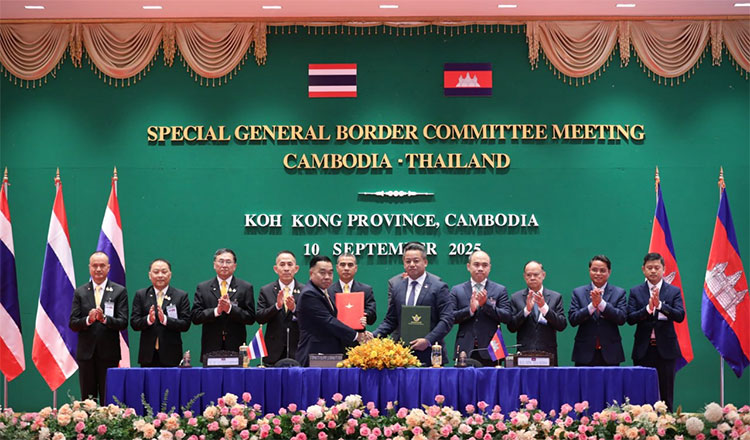 カンボジアとタイ、日本の要請を受け国境検問所の再開を協議