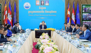 水資源・気象省大臣 水管理と災害対応に関する会議を主導