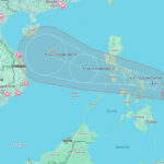 台風ブアロイ（T2520）の影響でカンボジアに大雨が予想
