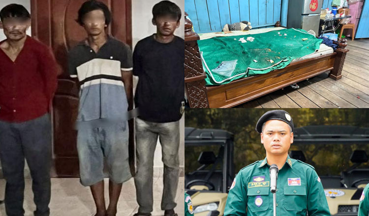 シアヌークビル殺人誘拐事件で3人逮捕 クメールタイムズ