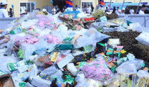 今年の8か月間で1万7000人以上の麻薬容疑者を逮捕、押収麻薬は7.76トン