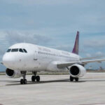 国営エア・カンボジア プノンペン・テチョ国際空港（KTI）でエアバスA320による旅客輸送の初飛行