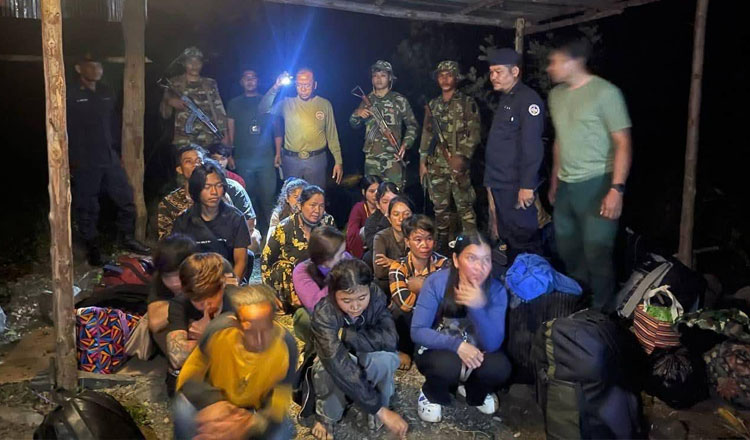 やめられない、止まらない、タイへ不法入国を試みたカンボジア人28人拘束