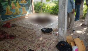 中国人男性の遺体が道端に捨てられている