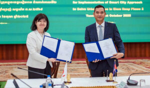 シェムリアップ、日本の支援を受けスマートシティ計画の次の段階へ