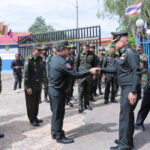 カンボジアとタイの軍司令官がオスマック国際検問所で会談