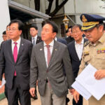 韓国の国会議員がプノンペンの詐欺犯罪拠点を視察
