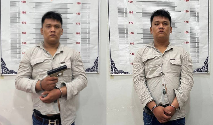 プノンペン 本物の警官が偽警官を逮捕