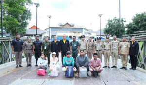 パイリン州　不法に国境を越えたタイ人5人を国外追放