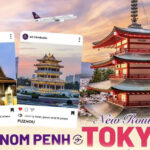 エア・カンボジアは10月26日にプノンペン-福州経由ー東京便を就航