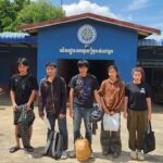 不法な国境越えでタイ人5人を逮捕