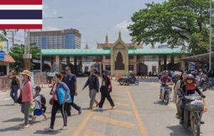 タイ・カンボジア国境貿易、8月は99.9%減 ほぼ途絶状態