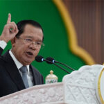 フン・セン上院議長、国境緊張で軍の士気を「低下させる」者に法的措置を取る