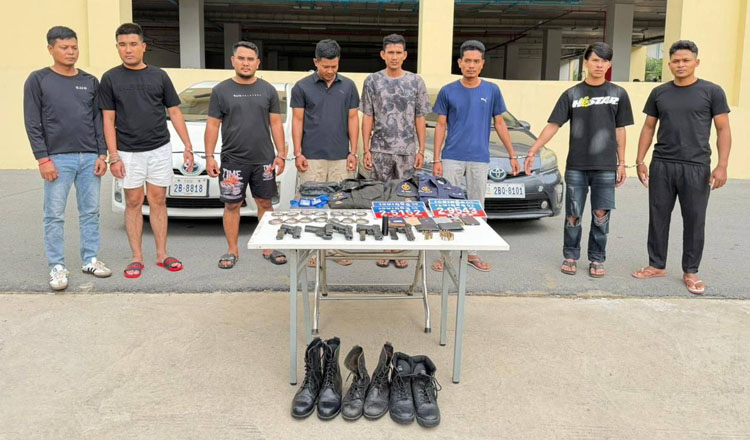 プノンペン、警察官を装って中国人観光客を誘拐・恐喝のグループを逮捕