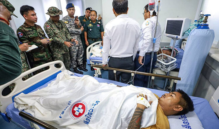 ASEAN監視団、タイ軍の攻撃で負傷したカンボジア民間人を調査