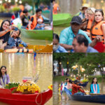 シェムリアップの水祭り　内外観光客でにぎあう