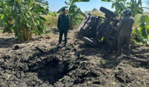 バッタンバン州で地雷爆発、農民が重傷