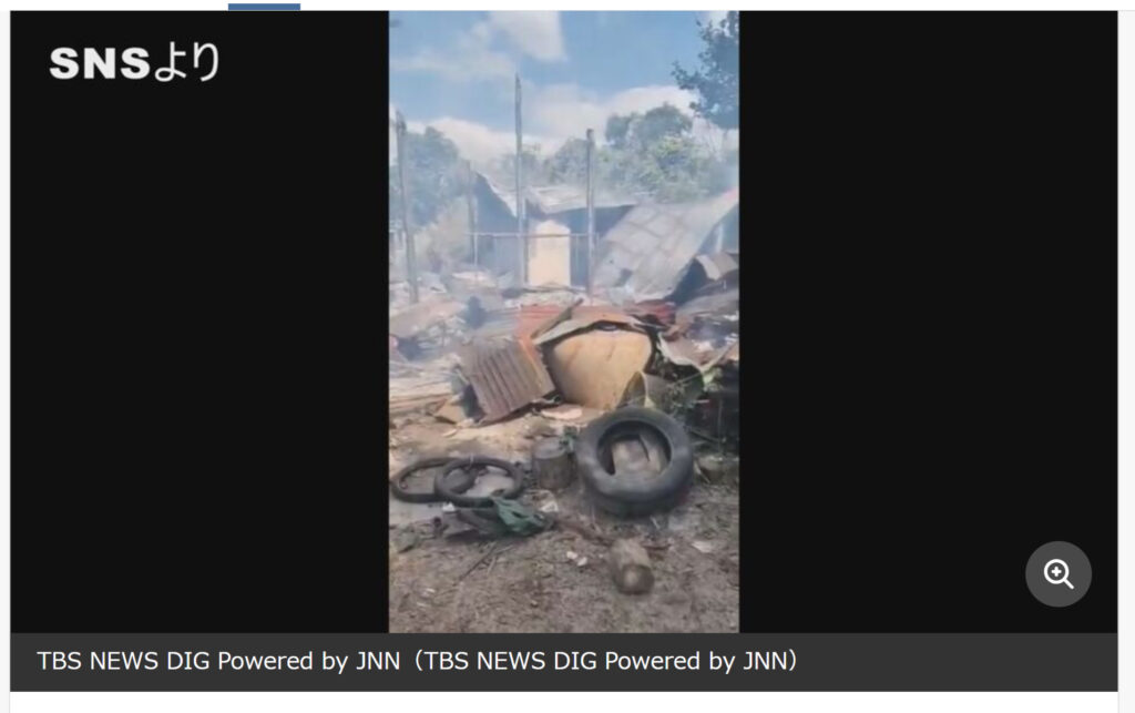 TBS　和平合意崩壊　タイ首相「対話の余地なし」 カンボジア側も「反撃開始」宣言　国境で軍事衝突拡大か　