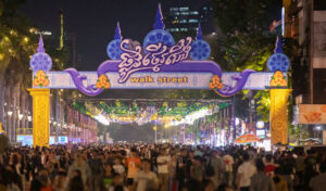 プノンペンのウォークストリート大晦日からに3日間オープン