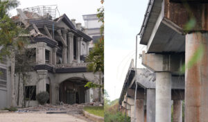 タイ　ポーサット州のカジノホテルと橋を空爆で破壊