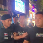 プノンペン　ナイフを振り回した中国人を逮捕