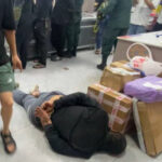 プノンペン　店で発砲した中国人が逮捕される　強盗容疑